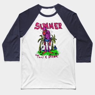 Summer Yeti Baseball T-Shirt
